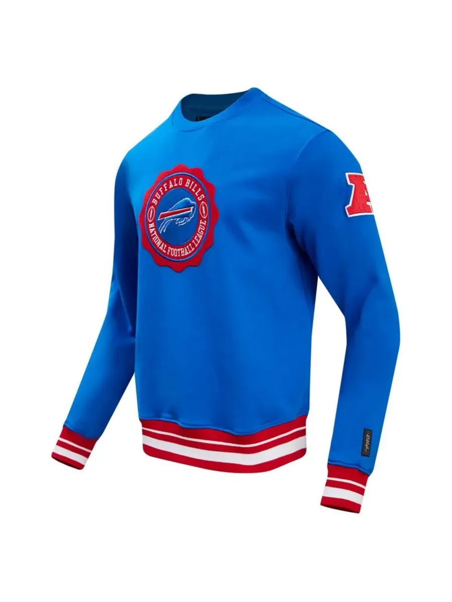 Мужская толстовка с эмблемой команды Royal Buffalo Bills Pro Standard — изображение 2 из 4, королевский