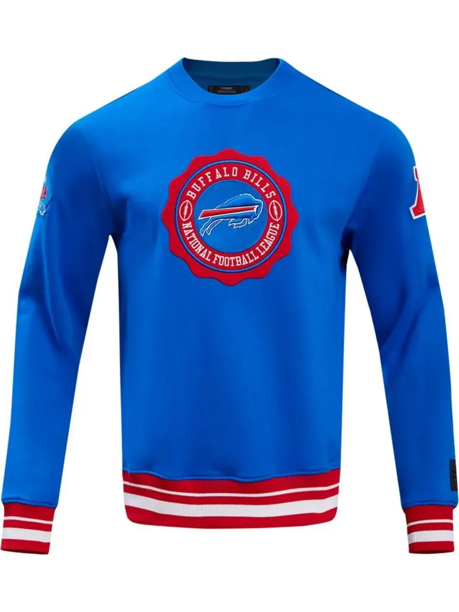 Мужская толстовка с эмблемой команды Royal Buffalo Bills Pro Standard — изображение 3 из 4, королевский