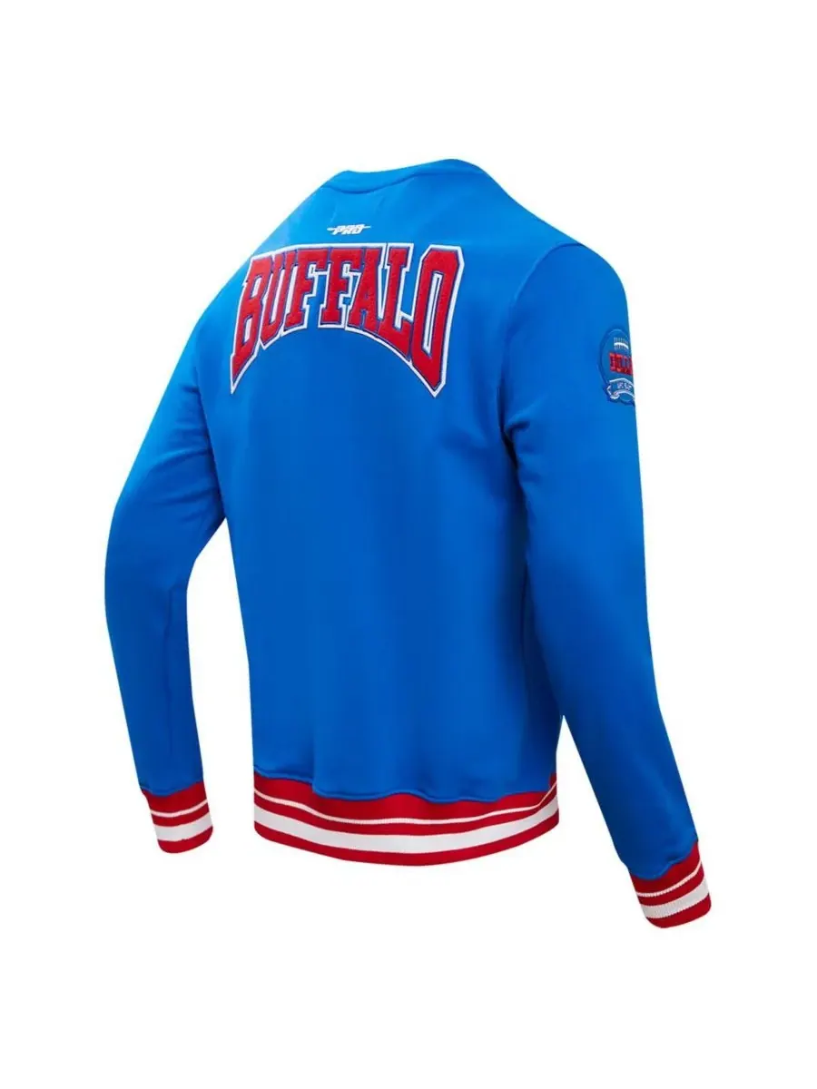 Мужская толстовка с эмблемой команды Royal Buffalo Bills Pro Standard — изображение 4 из 4, королевский