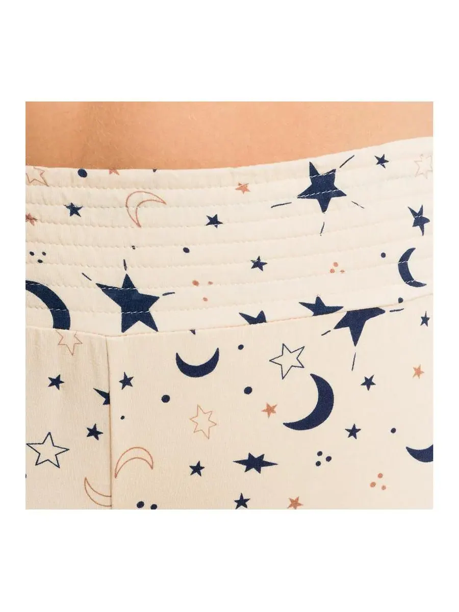 Комплект пижамы для беременных и кормящих мам Maternity Joy: майка и брюки Everly Grey, Twinkle — изображение 4 из 5