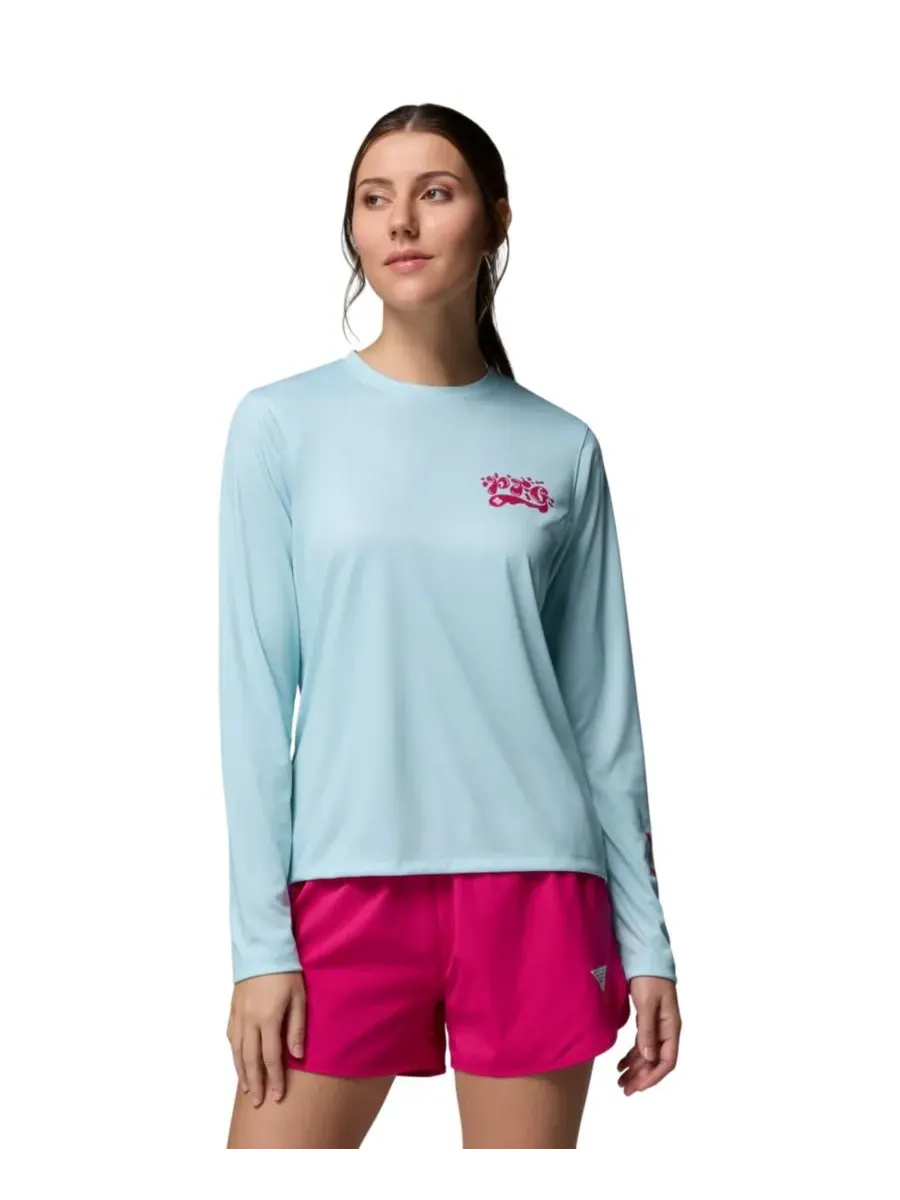 Женский топ Tidal Palm Waves Columbia, Marine Light, Flamingo Isle — изображение 1 из 5