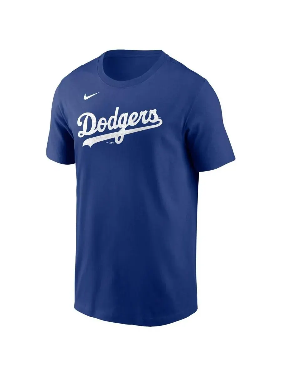 Мужская футболка Shohei Ohtani Royal Los Angeles Dodgers 2024 Fuse Name Number Nike — изображение 3 из 3, королевский