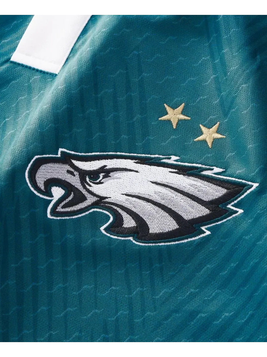 Футболка-поло с воротником Football x Football Philadelphia Eagles Fanatics — изображение 3 из 5, зеленый
