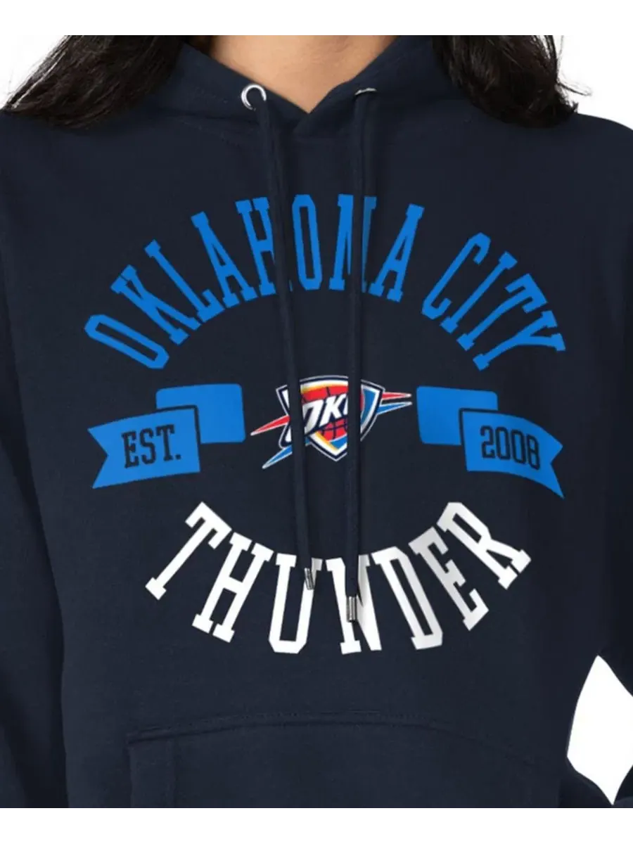 Женская худи с капюшоном Oklahoma City Thunder G-III 4Her by Carl Banks — изображение 2 из 3, темно-синий