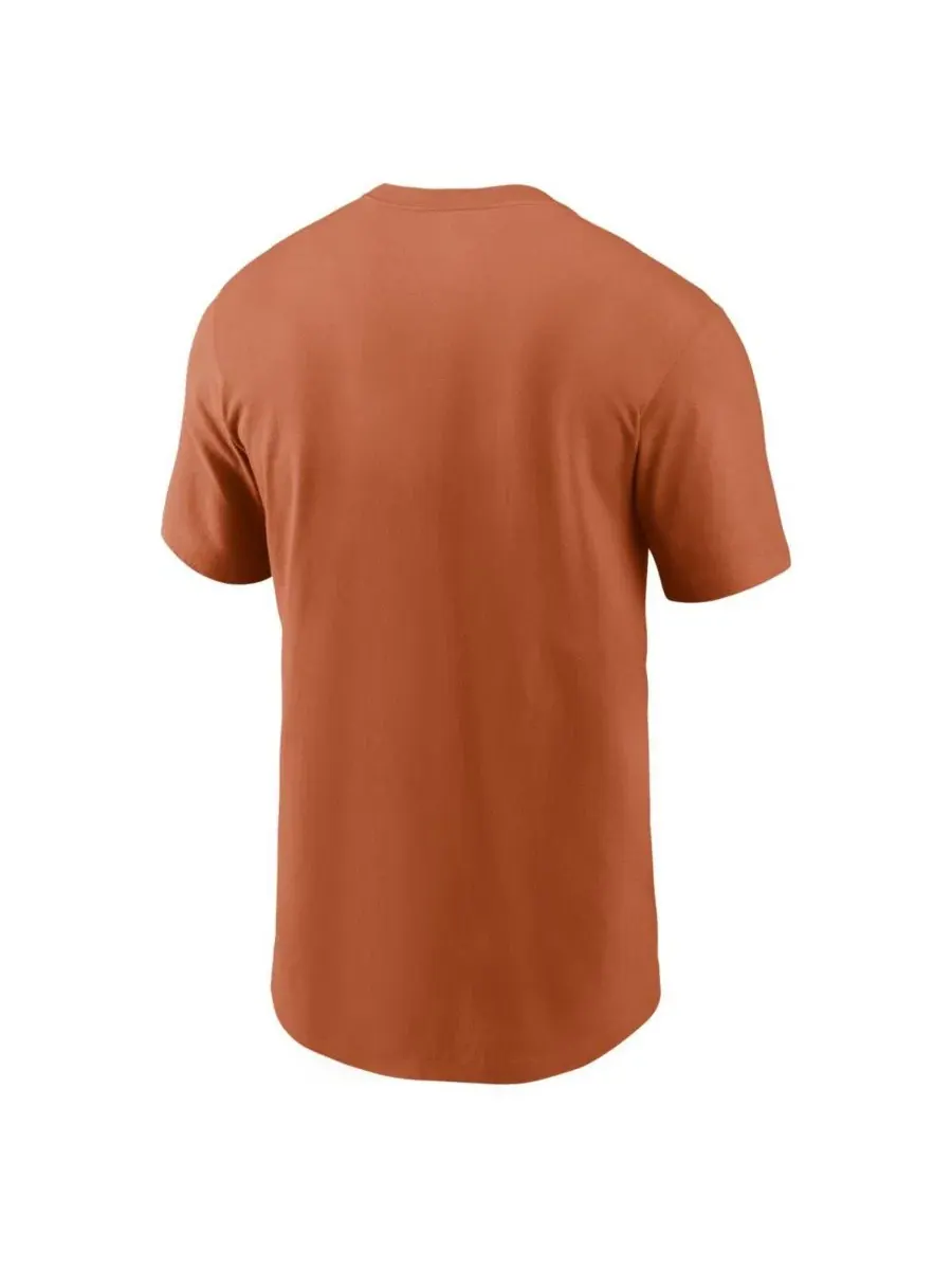 Футболка с принтом Primetime Kinetic Nike — изображение 3 из 3, оранжевый