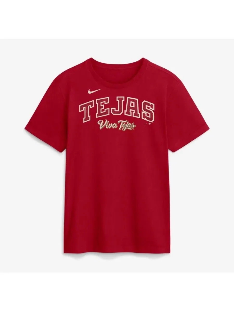 Футболка с принтом 2026 City Connect Wordmark Nike — изображение 1 из 2, красный