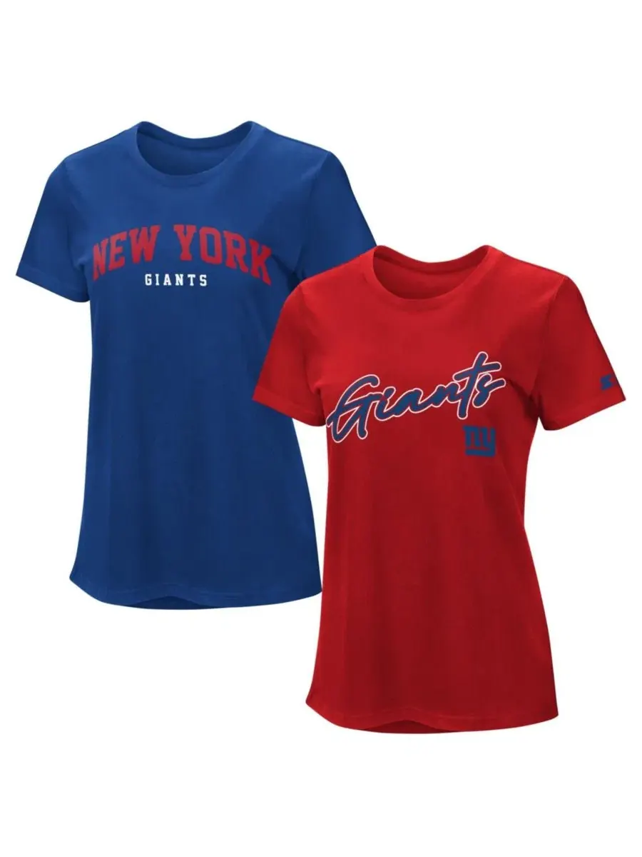 Комплект футболок с коротким рукавом New York Giants Combo Pack Starter — изображение 1 из 4, красный
