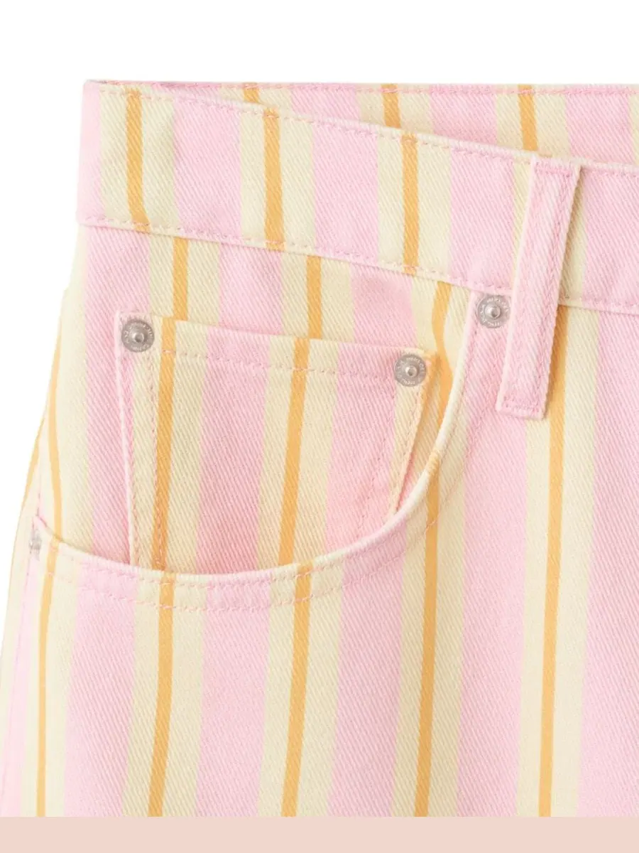 Джинсы-балун с принтом в полоску MANGO, Light Pastel — изображение 2 из 5