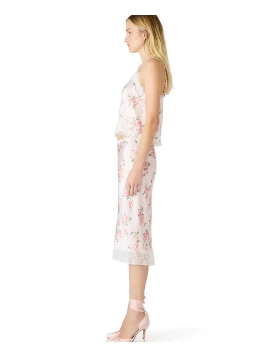 Топ-камисоль с кружевной отделкой Delany Steve Madden, Georgia Bloom Floral — изображение 3 из 5