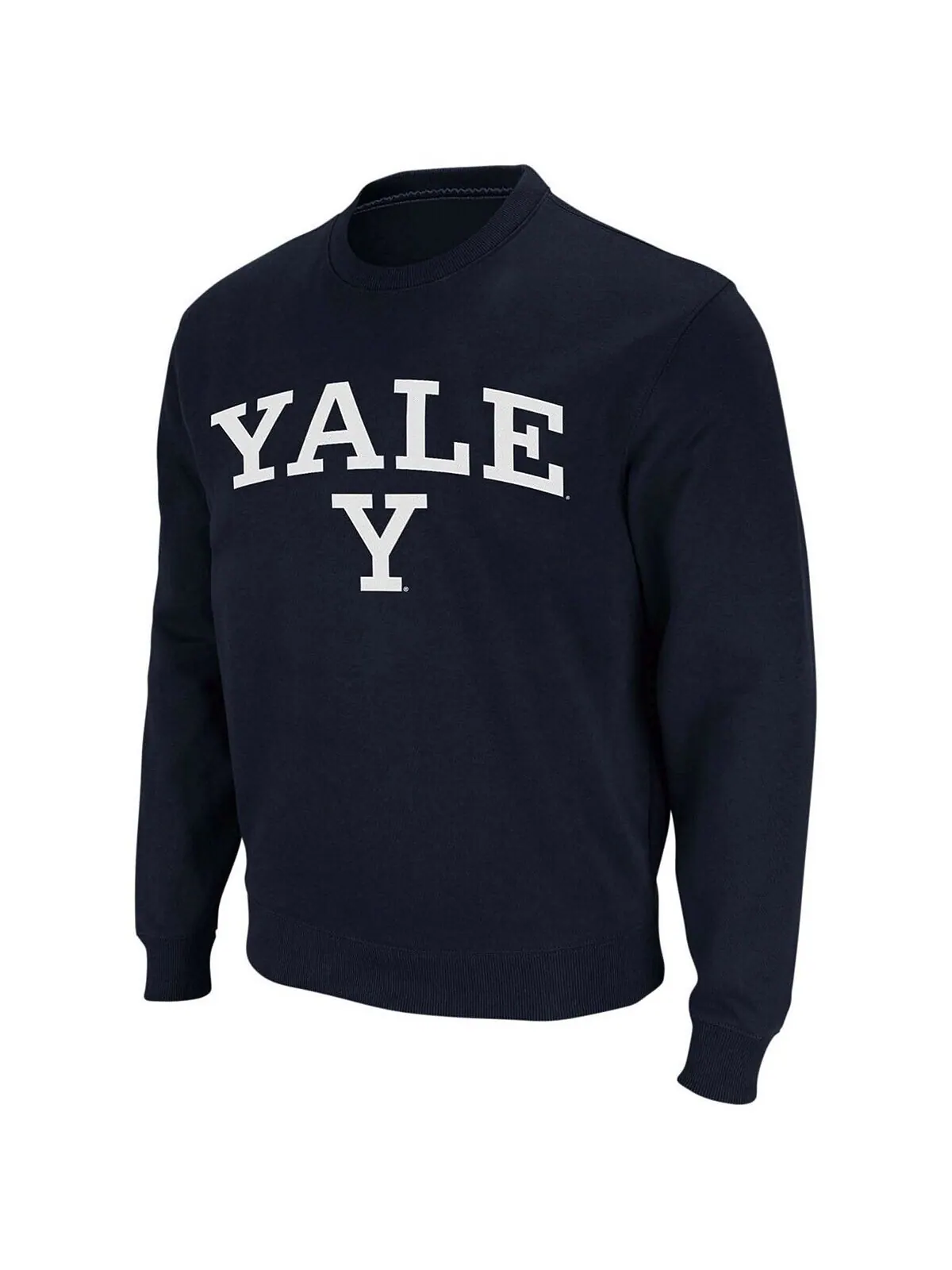 Мужская темно-синяя толстовка с круглым вырезом с логотипом yale bulldogs arch Colosseum — изображение 1 из 5, темно-синий