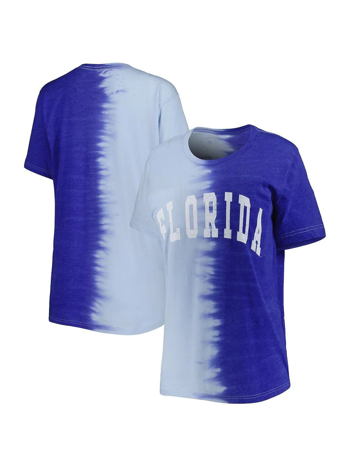 Женская футболка Royal Florida Gators Find Your Groove с раздельным краем Gameday Couture — изображение 1 из 2, королевский
