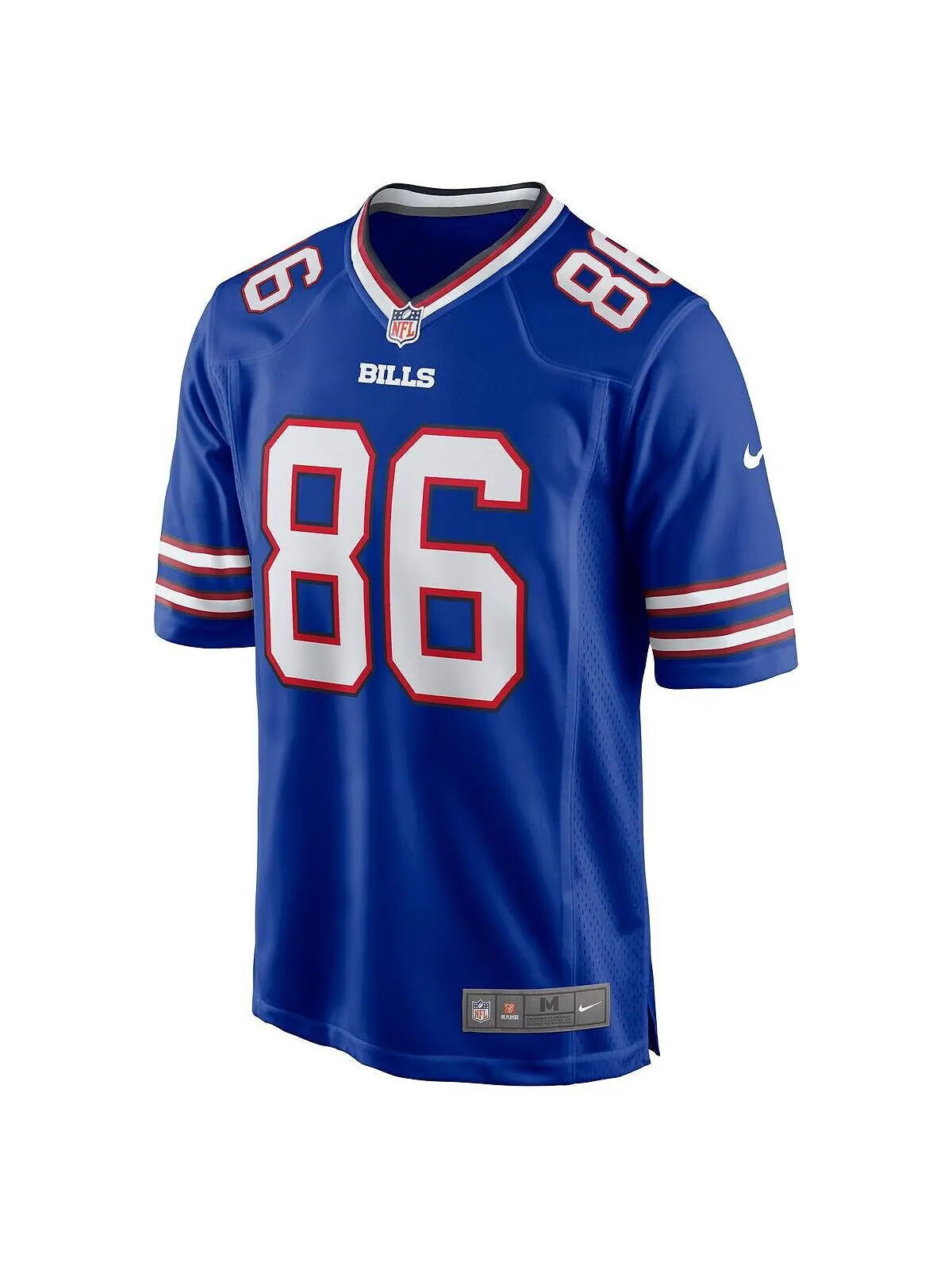 Мужская футболка Dalton Kincaid Royal Buffalo Bills 2023, выбор первого раунда драфта НФЛ Nike — изображение 2 из 3