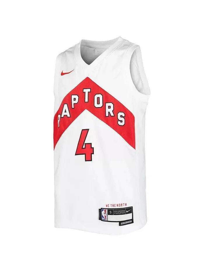 Джерси Big Boys Scottie Barnes White Toronto Raptors 2021/22 Swingman Player — Association Edition — изображение 3 из 3