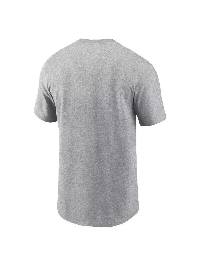 Футболка мужская Heather Charcoal Jacksonville Jaguars против Buffalo Bills 2023 London Game Nike — изображение 3 из 3