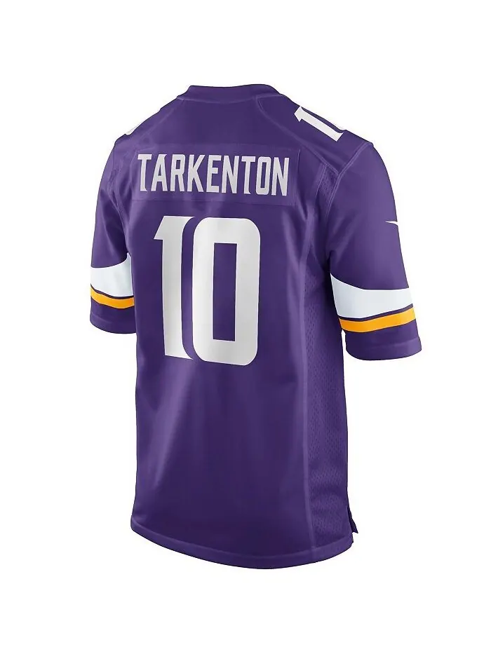 Мужская фиолетовая майка игрока пенсионера Fran Tarkenton Minnesota Vikings Game Nike — изображение 2 из 3, фиолетовый