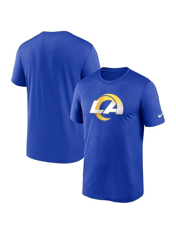 Мужская футболка с логотипом Royal Los Angeles Rams Legend Performance Nike — изображение 1 из 2, королевский