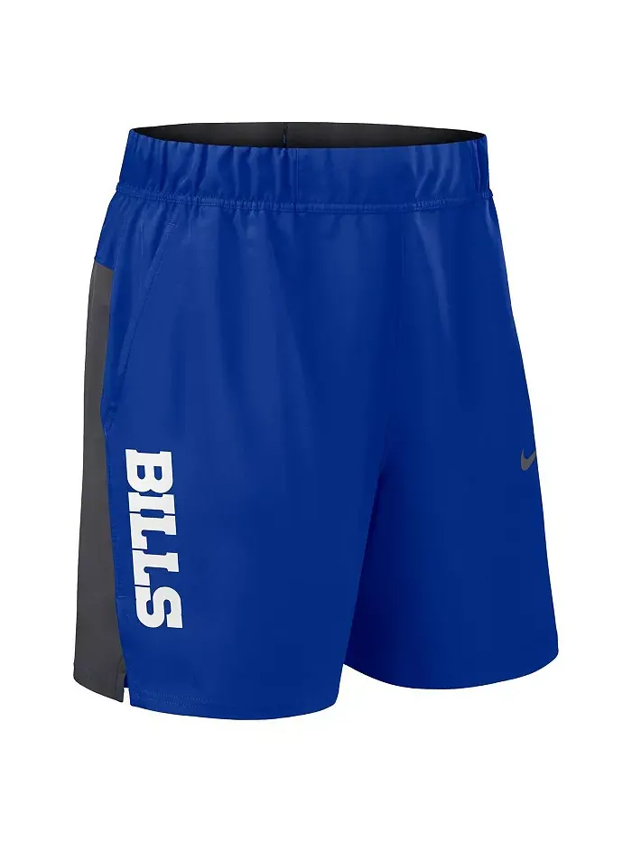 Мужские шорты для победы Royal Buffalo Bills из плетеной ткани Performance Nike — изображение 2 из 3