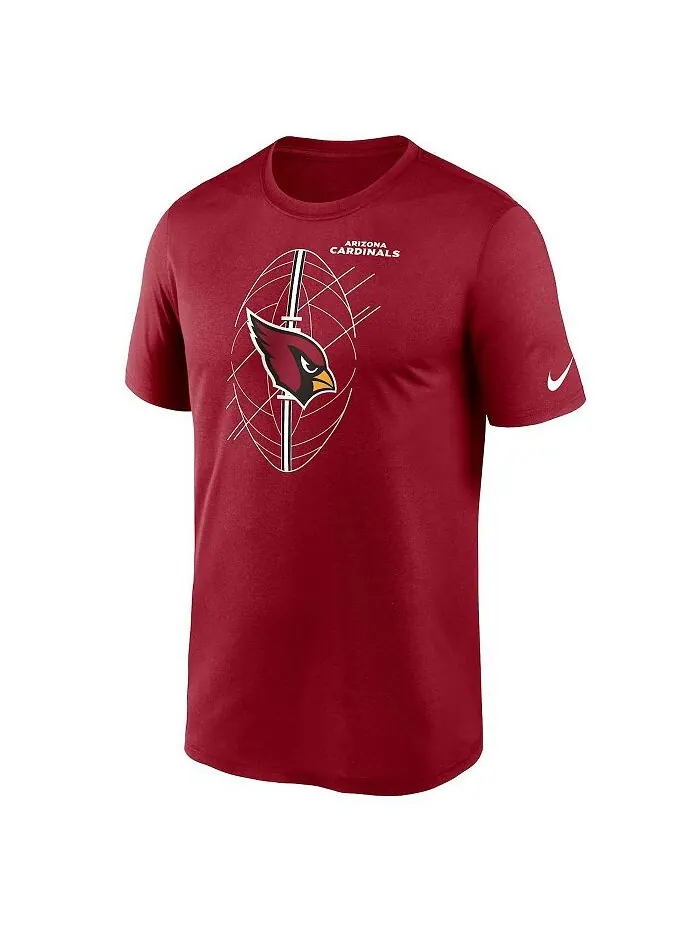 Мужская футболка Cardinal Arizona Cardinals Legend Icon Performance Nike — изображение 2 из 3, красный