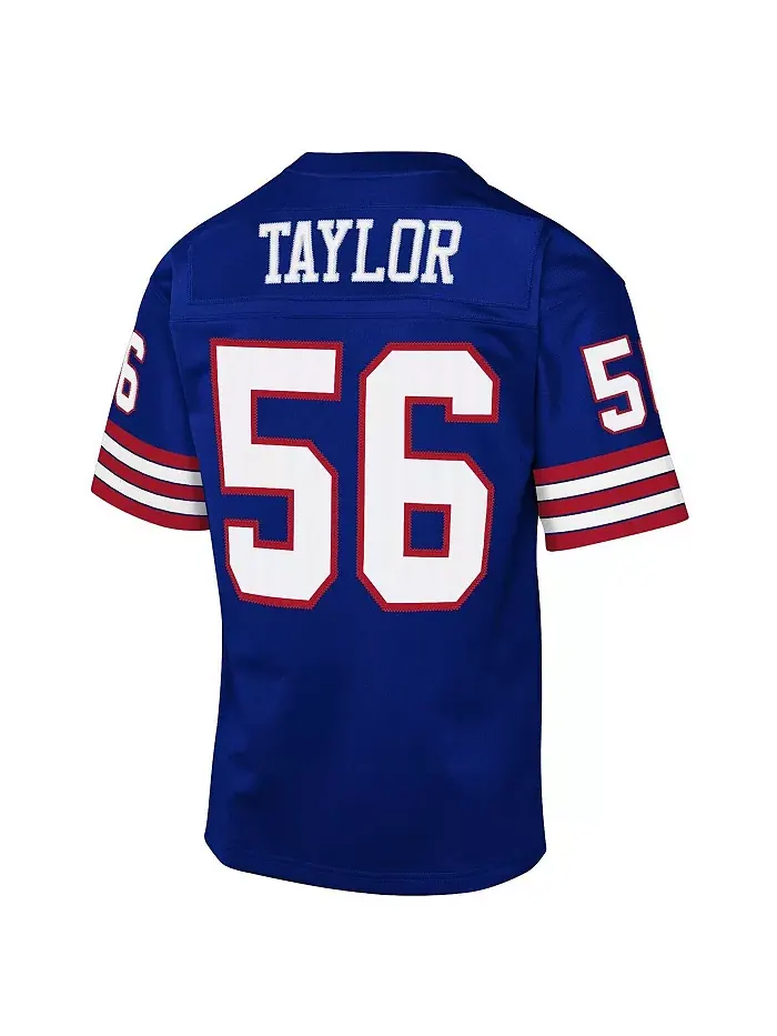 Футболка в стиле ретро Big Boys and Girls Lawrence Taylor New York Giants 1986 Mitchell & Ness — изображение 3 из 3