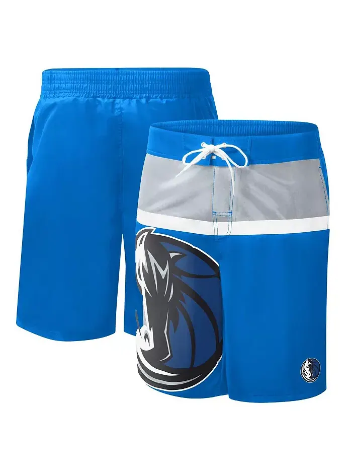 Мужские синие плавки Dallas Mavericks Sea Wind G-III Sports by Carl Banks — изображение 1 из 1