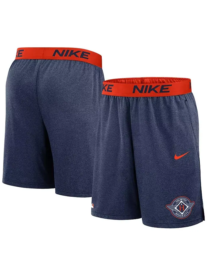 Мужские вязаные шорты Houston Astros 2025 City Connect Authentic Collection в цвете Navy/Orange Nike — изображение 1 из 3