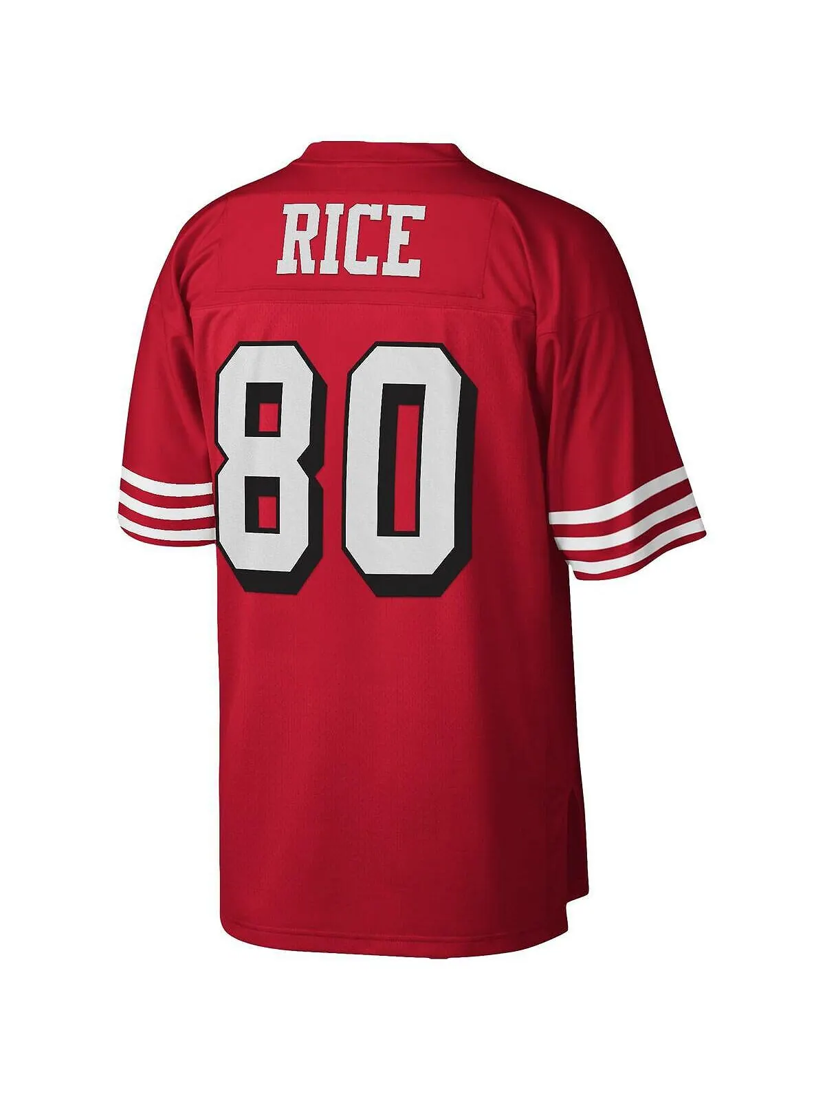 Футболка Mitchell & Ness Men's Jerry Rice Scarlet San Francisco 49ers 1994 Legacy — изображение 2 из 3, алый