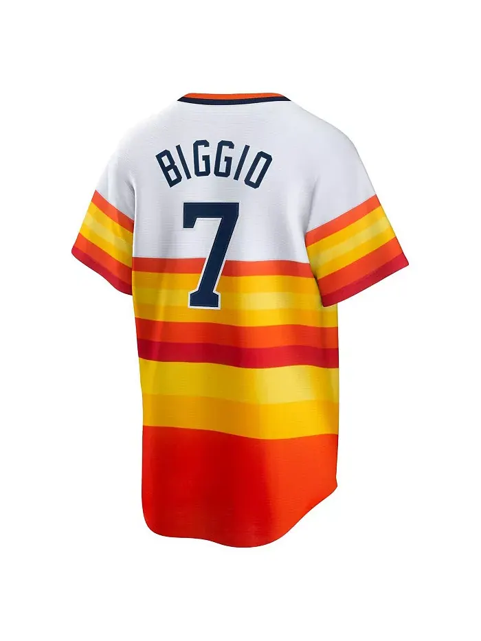 Мужская реплика футболки Craig Biggio Houston Astros Coop Player Nike — изображение 2 из 3