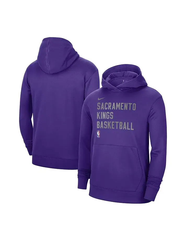 Мужская и женская фиолетовая толстовка Sacramento Kings 2023/24 Performance Spotlight для — изображение 1 из 3