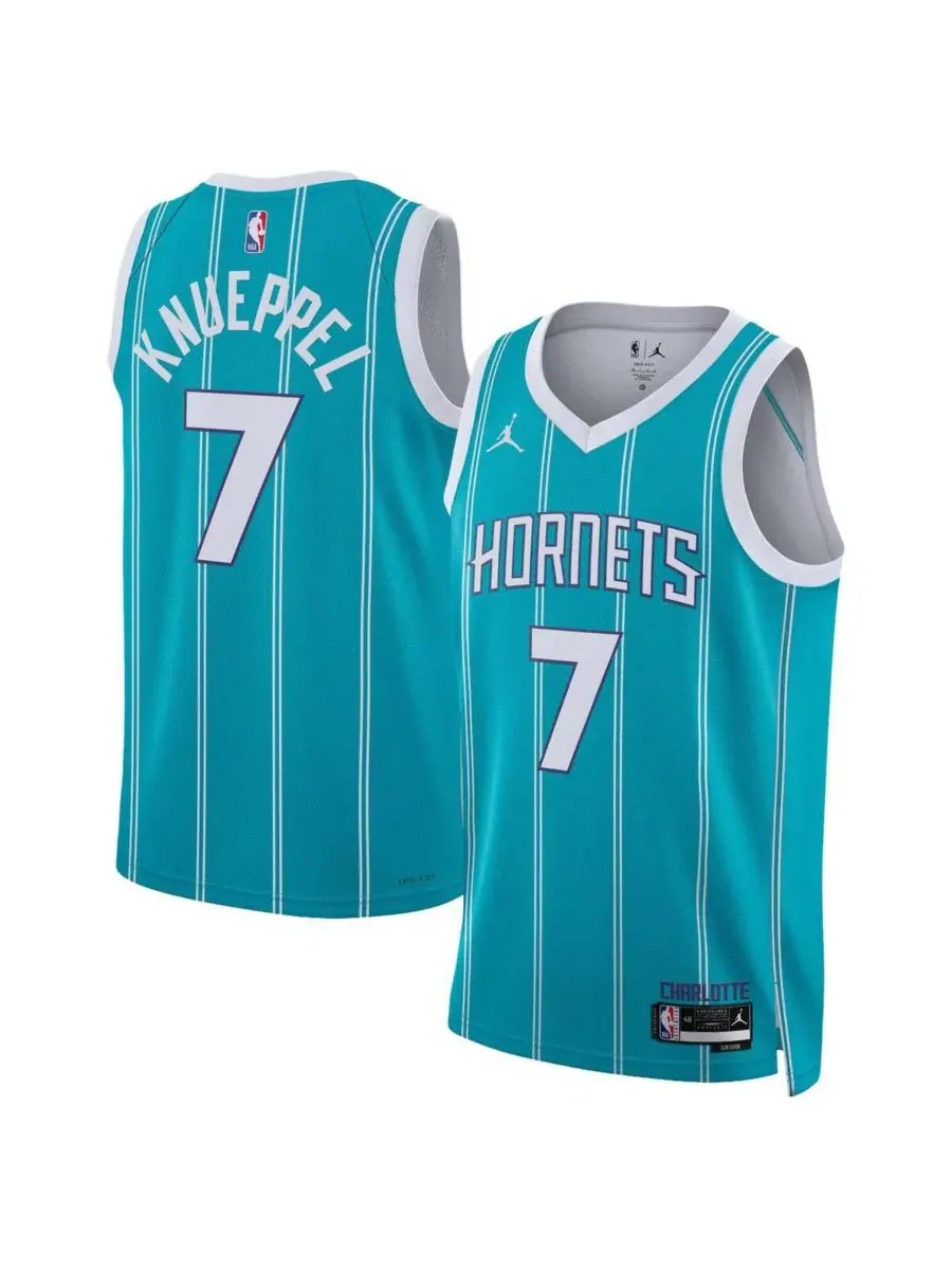 Баскетбольная майка-джерси Nike Charlotte Hornets Swingman Icon Edition — изображение 1 из 3, бирюзовый