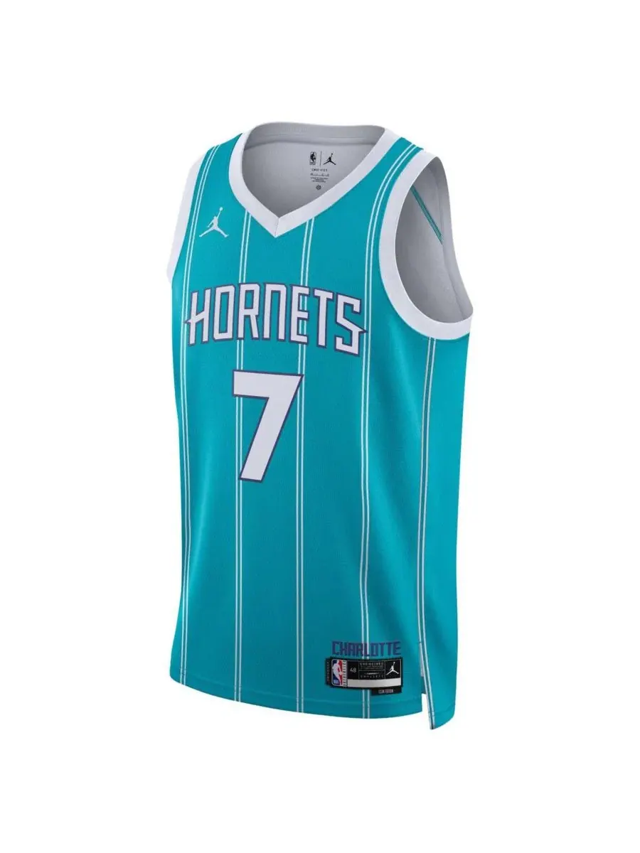 Баскетбольная майка-джерси Nike Charlotte Hornets Swingman Icon Edition — изображение 2 из 3, бирюзовый