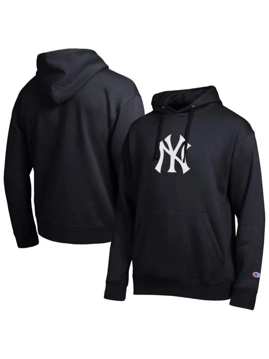 Худи с вышитым логотипом All Star New York Yankees Champion — изображение 1 из 3, черный