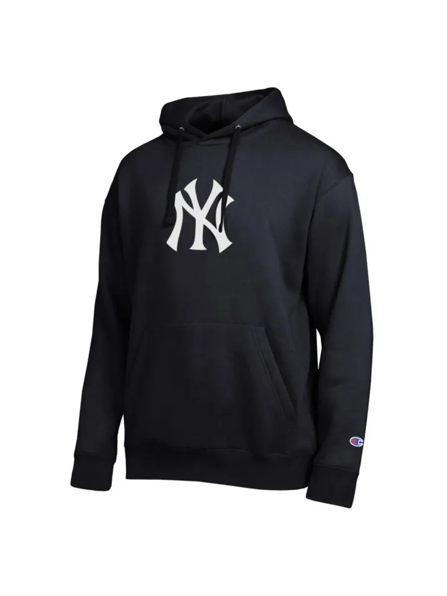 Худи с вышитым логотипом All Star New York Yankees Champion — изображение 3 из 3, черный