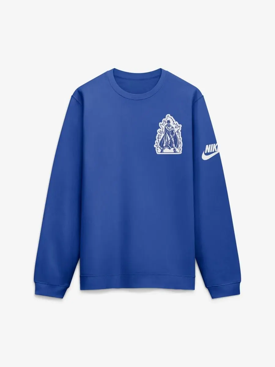 Свитшот Legacy с принтом Duke Blue Devils Nike — изображение 1 из 2, королевский
