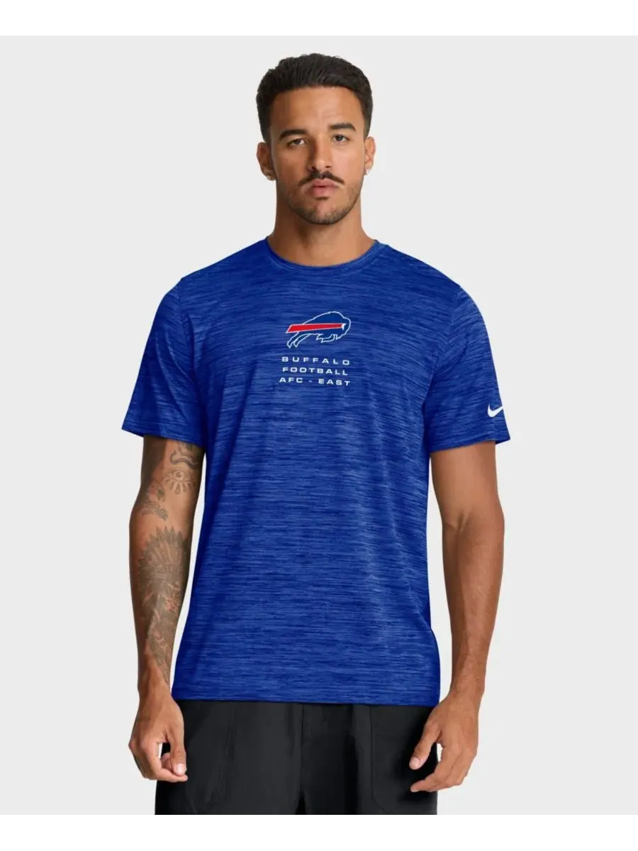 Мужская футболка с принтом Velocity Ball Carrier Dri-FIT Nike — изображение 1 из 3, королевский