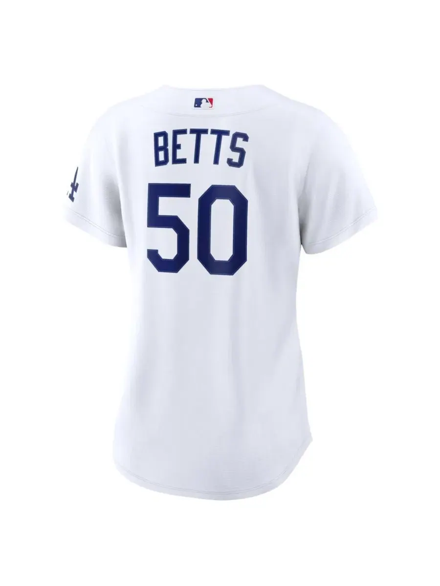 Домашний стадионный джерси Mookie Betts Los Angeles Dodgers Nike — изображение 3 из 3, белый
