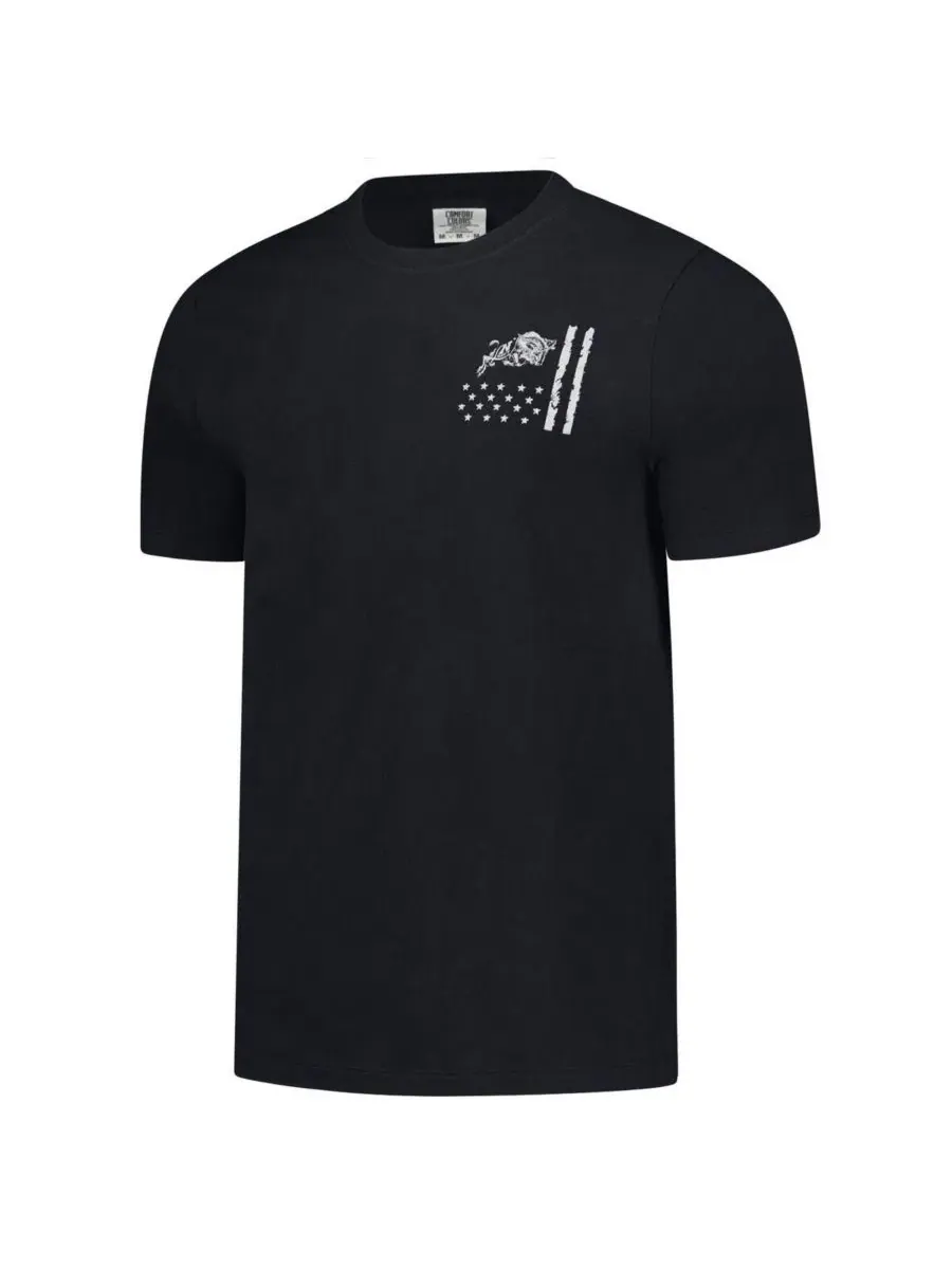 Футболка с принтом OHT Camo Overlay Navy Midshipmen Image One — изображение 2 из 4, черный