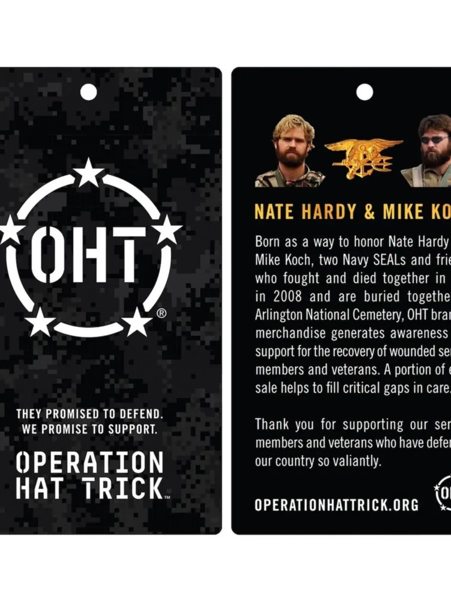 Футболка с принтом OHT Camo Overlay Navy Midshipmen Image One — изображение 4 из 4, черный
