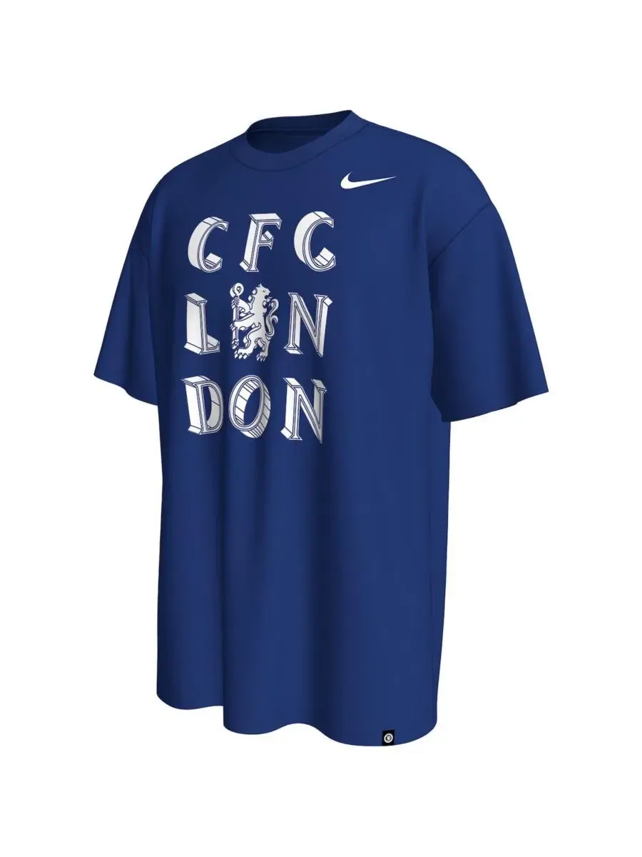 Футболка Chelsea London с коротким рукавом Nike — изображение 2 из 3, синий