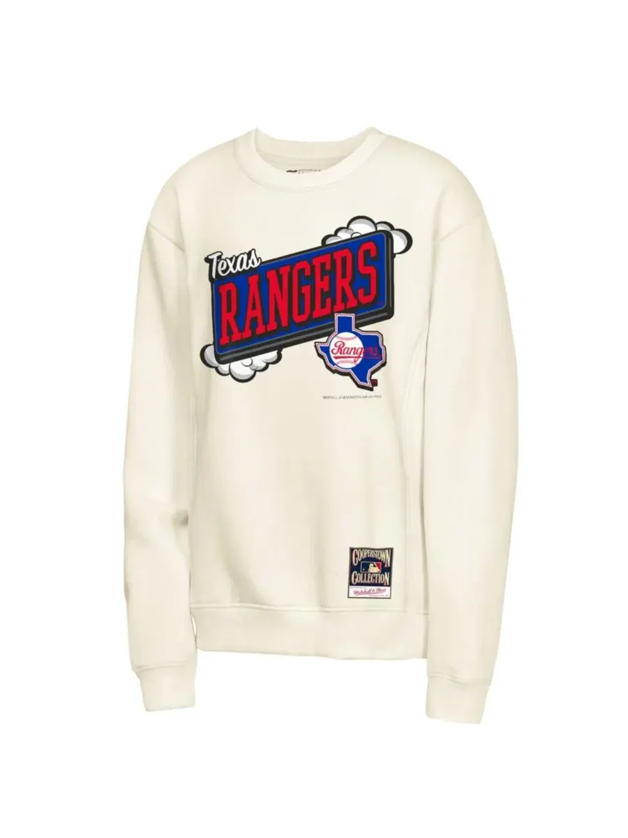 Свитшот с принтом Retro Billboard Mitchell & Ness — изображение 3 из 3, прозрачный