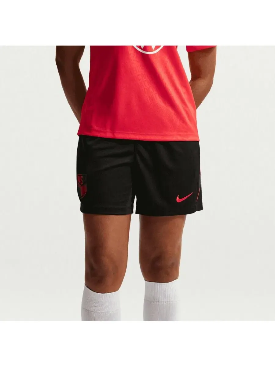 Шорты Nike с технологией Dri-FIT, модель USMNT 2026 Strike — изображение 1 из 5, черный
