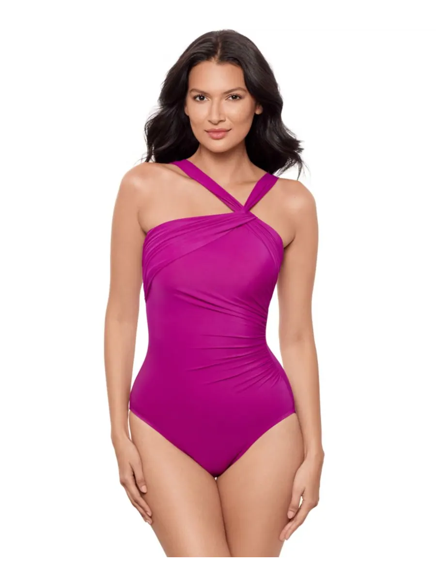 Женский слитный купальник Rock Solid Europa Miraclesuit, Framboise — изображение 1 из 4