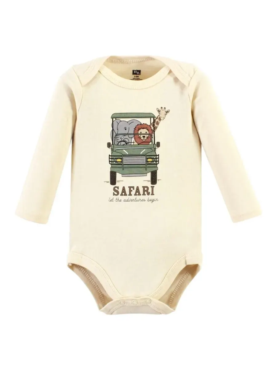 Комплект из трех предметов: боди с длинными рукавами, брюки и обувь Hudson Baby, Going On Safari — изображение 5 из 5