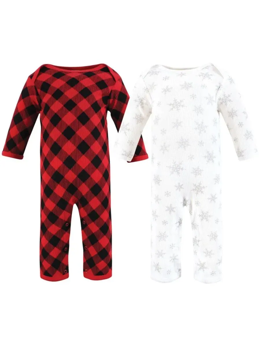 Термокомбинезон, 2 шт Hudson Baby, Snowflake — изображение 1 из 4