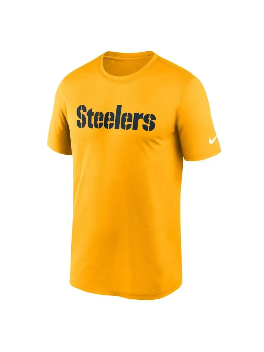 Мужская золотая футболка Pittsburgh Steelers Primetime Legend Performance Nike — изображение 2 из 3, золото