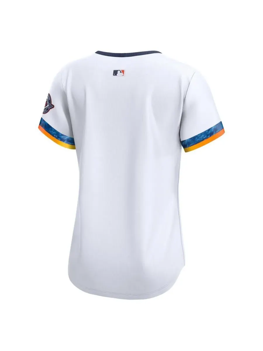 Nike Женская белая футболка Houston Astros 2025 City Connect Limited — изображение 3 из 3, белый