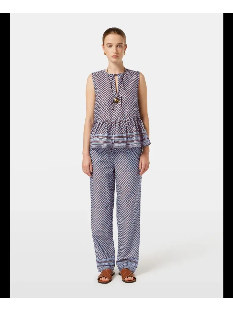Женский топ Scotch and Soda с бантом SCOTCH & SODA, Block Print — изображение 3 из 3