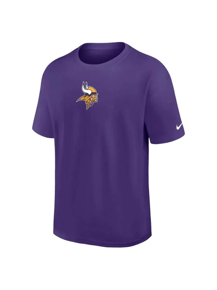 Nike Мужская фиолетовая футболка Minnesota Vikings Dominate the Game Essential Max90 — изображение 2 из 3, фиолетовый