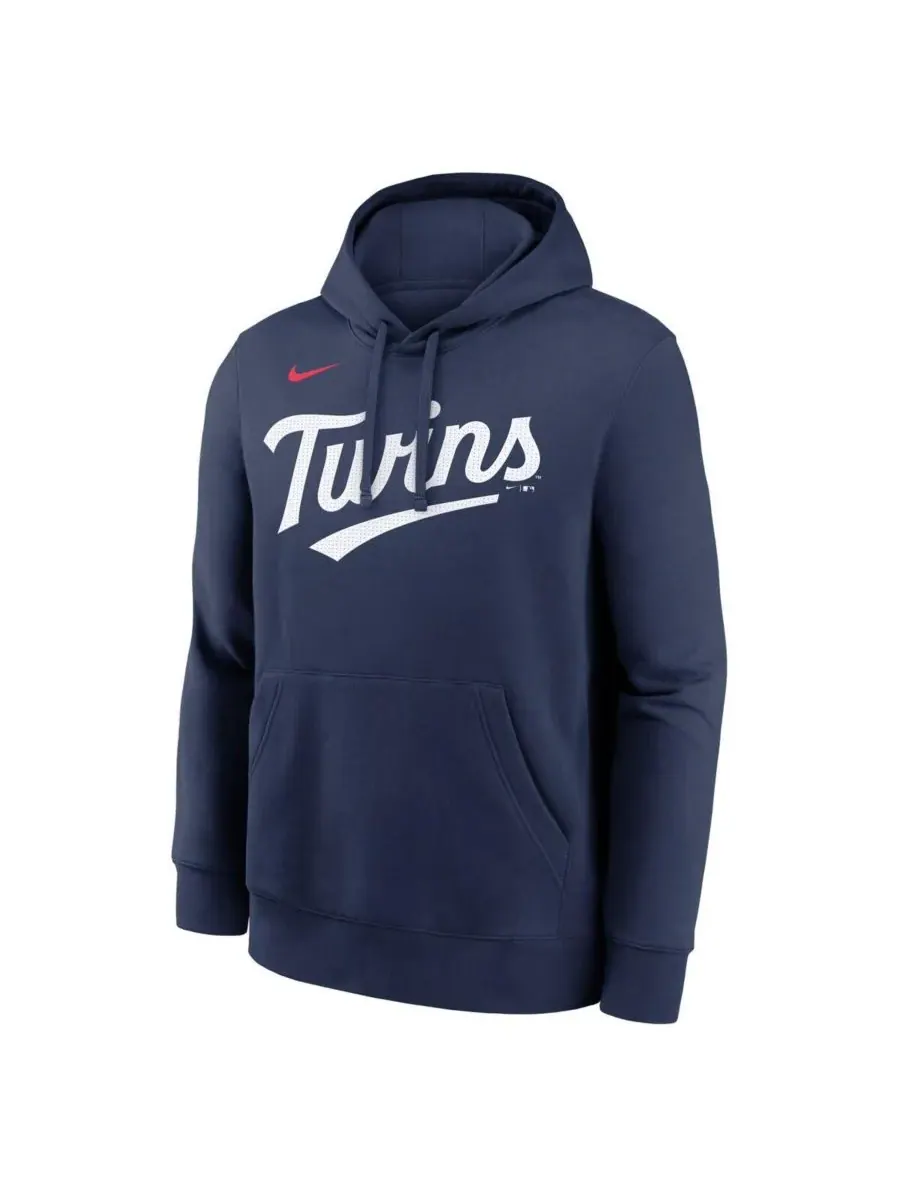 Nike Мужская толстовка Kirby Puckett Navy Minnesota Twins с именем и номером игрока клуба — изображение 2 из 3, темно-синий