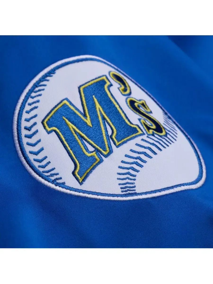 Мужская легкая атласная куртка Ken Griffey Jr. Royal Seattle Mariners Legends Collection с — изображение 4 из 5, королевский
