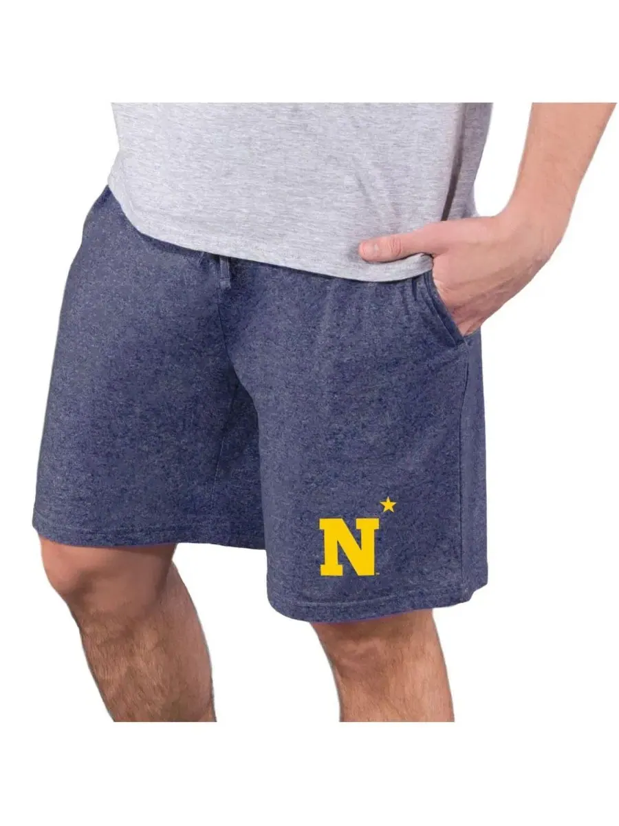 Мужские вязаные шорты Navy Midshipmen Quest Concepts Sport — изображение 1 из 1, темно-синий